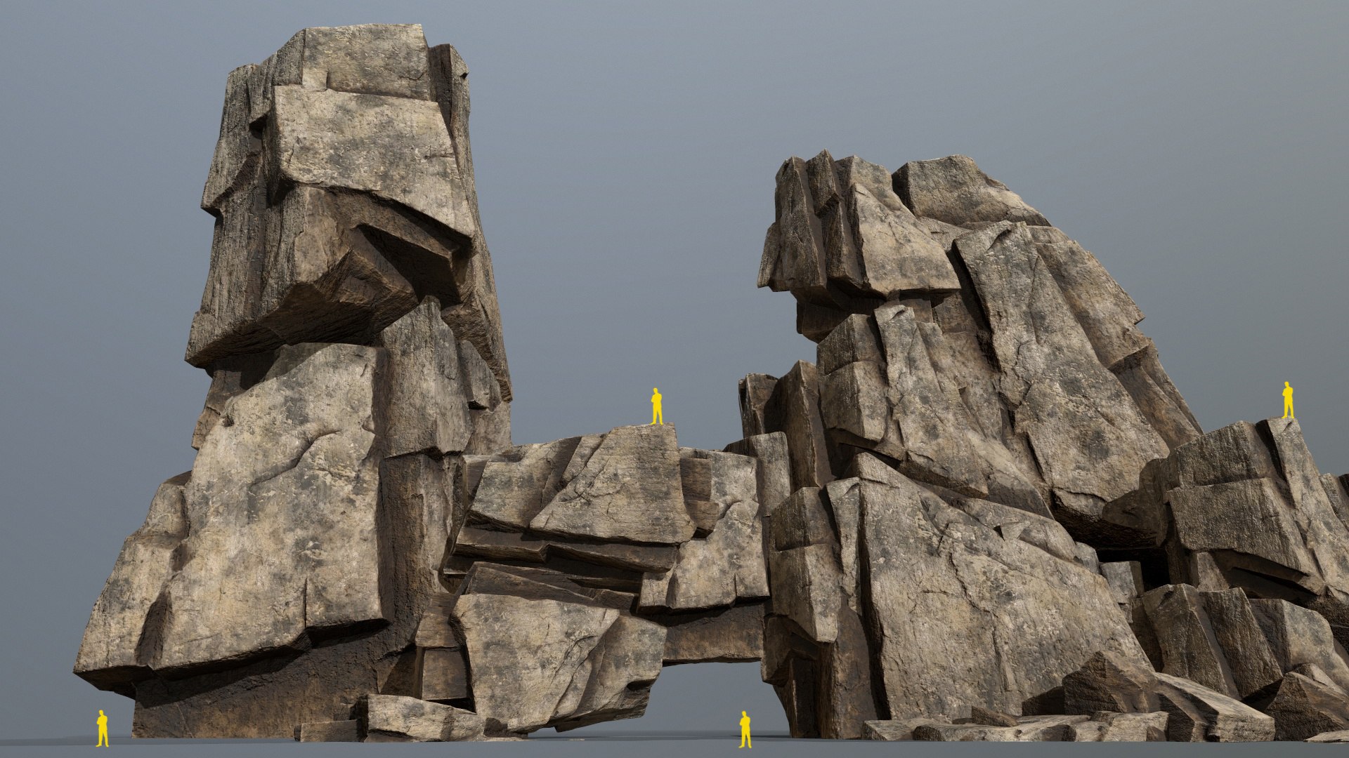 Desert rocks 3D model - TurboSquid 2125317
