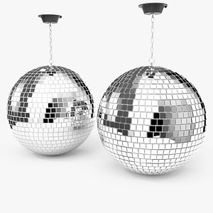 3D Professional Disco Ball - 2-in-1 Bundle High-Poly  Low-Poly Editions