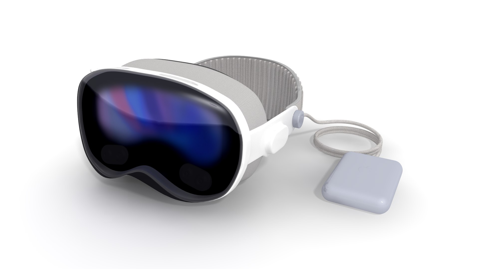 Apple VR Headset 2023 Vision Pro 3D Model TurboSquid 2079840