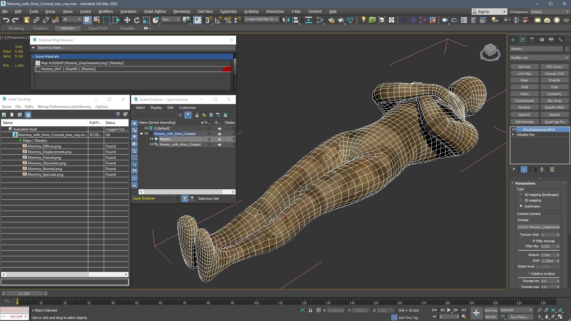 Mummy with Arms Crossed 3D model https://p.turbosquid.com/ts-thumb/Rc/mA9UZe/nh/mummywitharmscrossedvray3dmodel025/jpg/1724695614/1920x1080/fit_q87/ada0e40807e602ef353cd544f22ac3dcabd7fde4/mummywitharmscrossedvray3dmodel025.jpg
