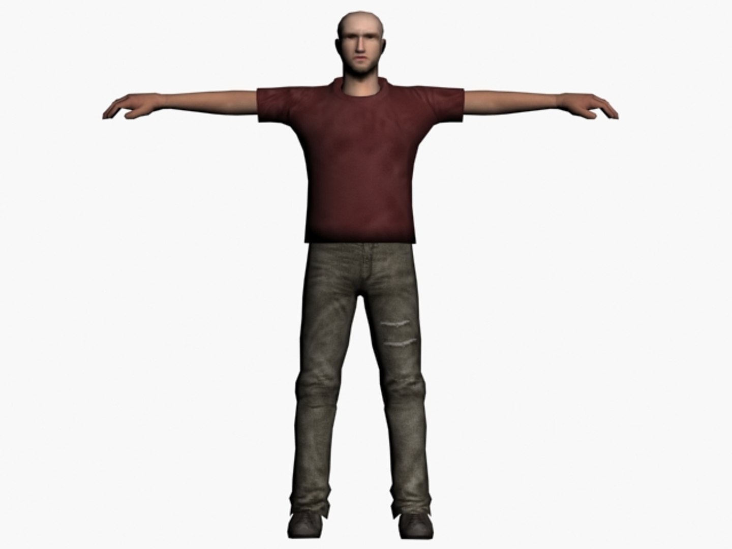 Character Rigged Max