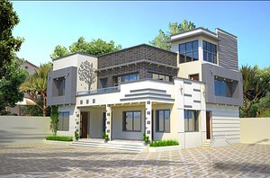 3D model house