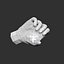 Low poly sport Gloves