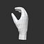 Low poly sport Gloves