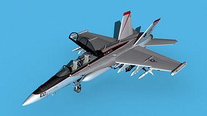Boeing FA-18F Super Hornet V03 3D