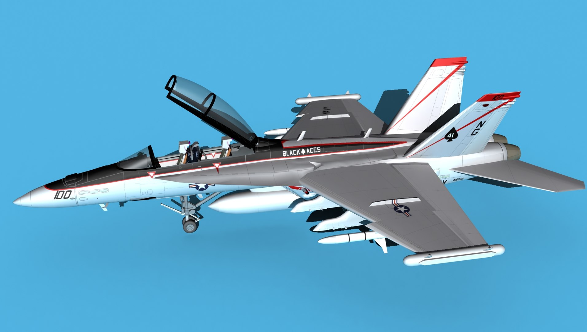 Boeing FA-18F Super Hornet V03 3D https://p.turbosquid.com/ts-thumb/Rc/vZf3qh/ZN/boeingfa18esuperhornetv030090/jpg/1655424577/1920x1080/fit_q87/849672757d31802dcf650a2e94d1a7d93f59b2e2/boeingfa18esuperhornetv030090.jpg