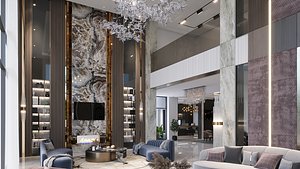 Modern Luxury House 3D model