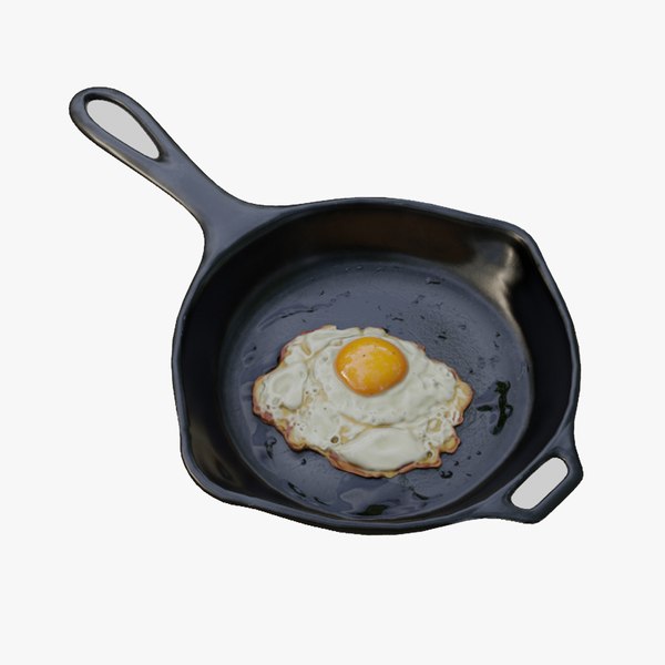 Fried Egg 3D