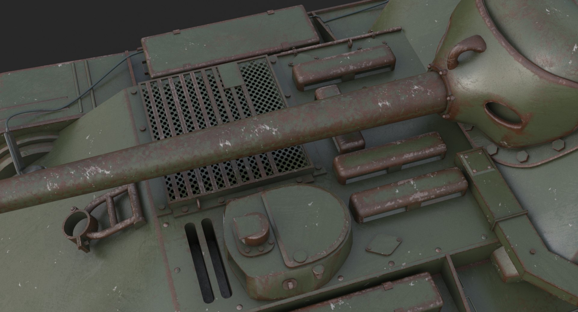 Tank Uralmash Su 101 3D Model - TurboSquid 1661550