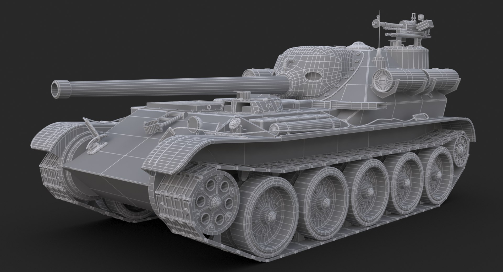 Tank Uralmash Su 101 3D Model - TurboSquid 1661550