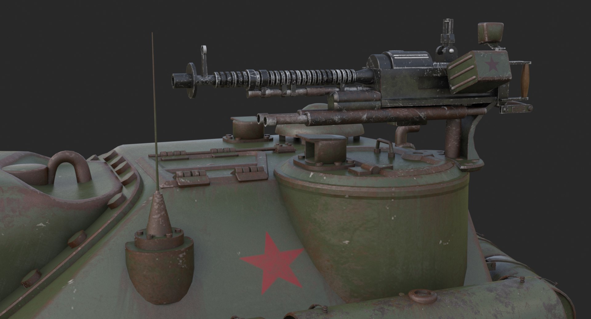 Tank Uralmash Su 101 3D Model - TurboSquid 1661550