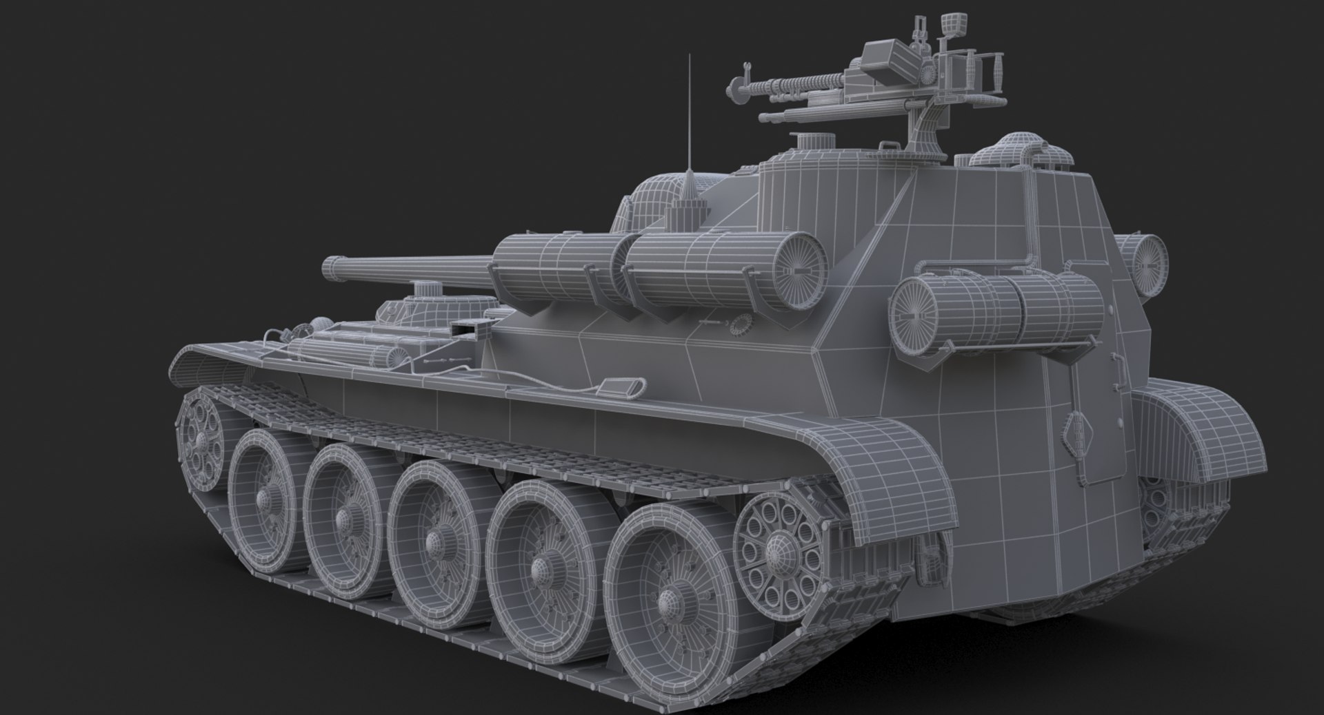 Tank Uralmash Su 101 3D Model - TurboSquid 1661550