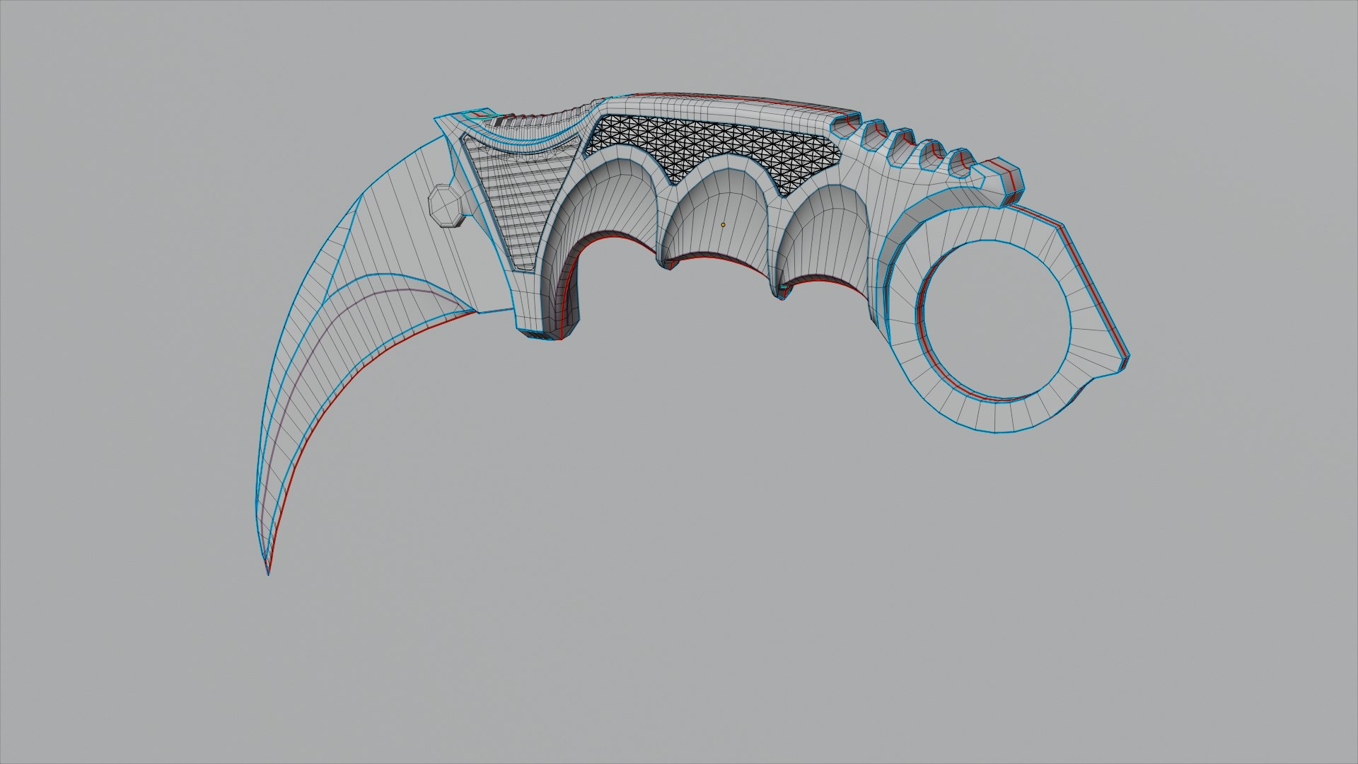 Karambit Knife 3D Model - TurboSquid 1522371