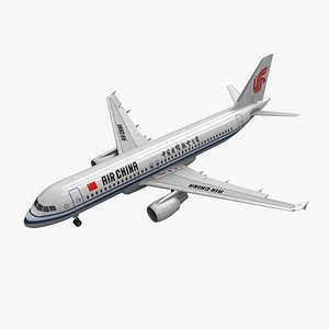 Airbus A320 Air China Animated