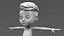 Stylized Cartoon Boy lowpoly Base Mesh