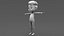 Stylized Cartoon Boy lowpoly Base Mesh