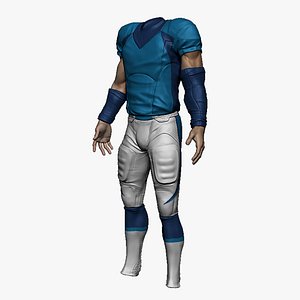 football Uniform with UV Textures