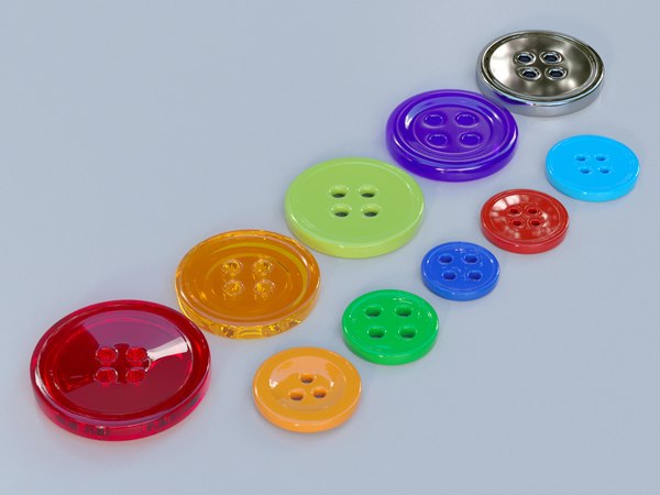 Button 3D Models for Download | TurboSquid