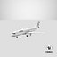 Airbus A320 Aegean Airlines Animiert