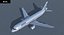 Airbus A320 Aegean Airlines Animiert
