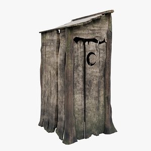 3D Shrek Toilet model