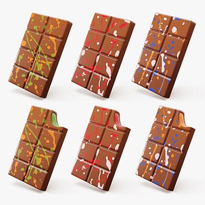 Dubai Chocolate Bar Stylized