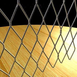 3dsmax wire lattice fencing