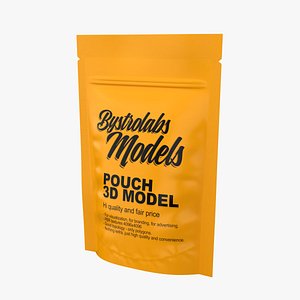 Stand Up Pouch - Realistic Food Packaging Mockup