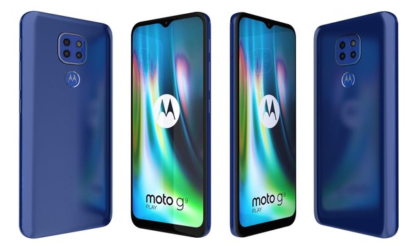 Motorola Moto G9 Play Sapphire Blue3Dモデル - TurboSquid 1620215