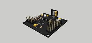 kk 2 board 3D model