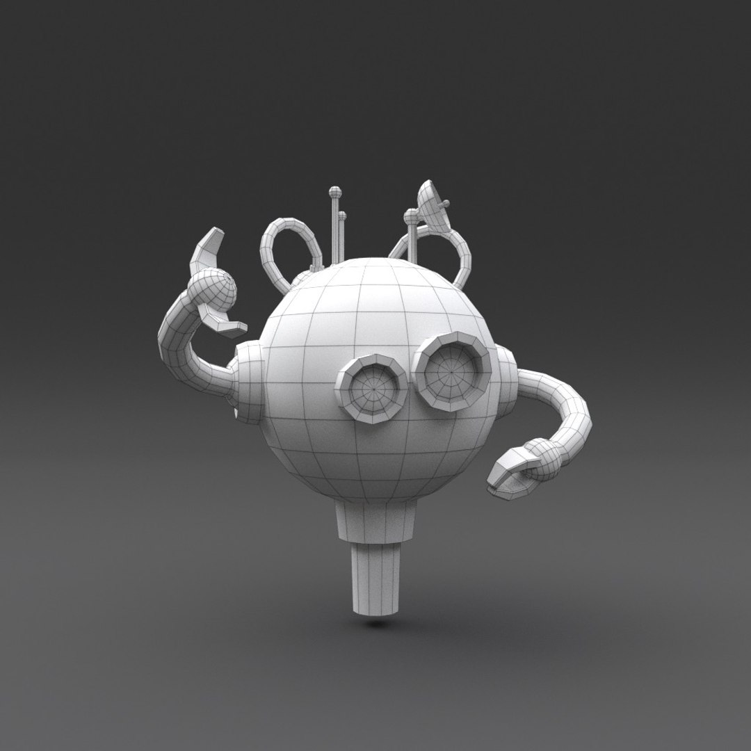 Robot Blender Rigged 3D - TurboSquid 1288395