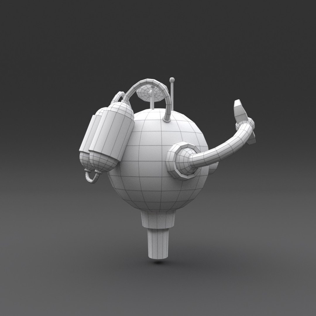 Robot Blender Rigged 3D - TurboSquid 1288395