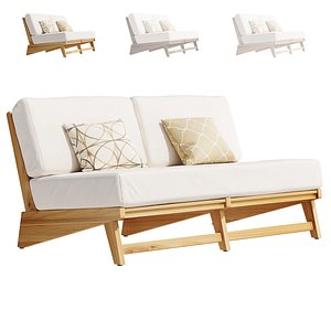 3D Olia garden sofa