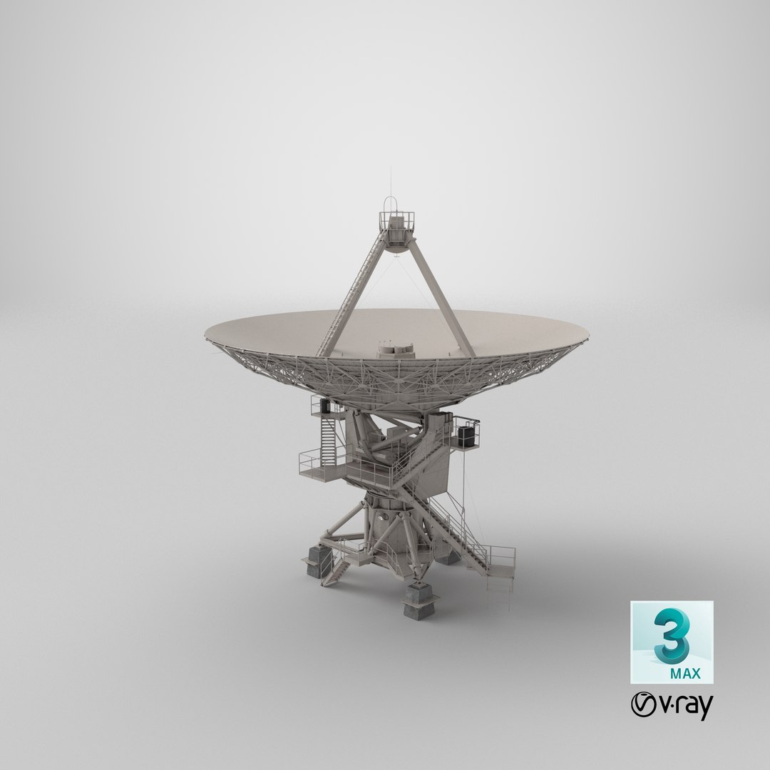 3D VLA Radio Telescope PBR model https://p.turbosquid.com/ts-thumb/Rd/SMjZaf/02/stemcell_max_vray_render/png/1674854926/1920x1080/fit_q87/c06800233528f25bd68a99ac584e201d9fbe2a0e/stemcell_max_vray_render.jpg