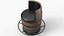 Barrel Bar Chair