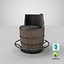 Barrel Bar Chair