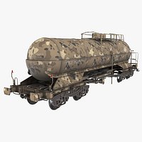 Railroad Tank Car Camouflage
