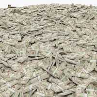 Bunch of Fifty Dollar Bills V1