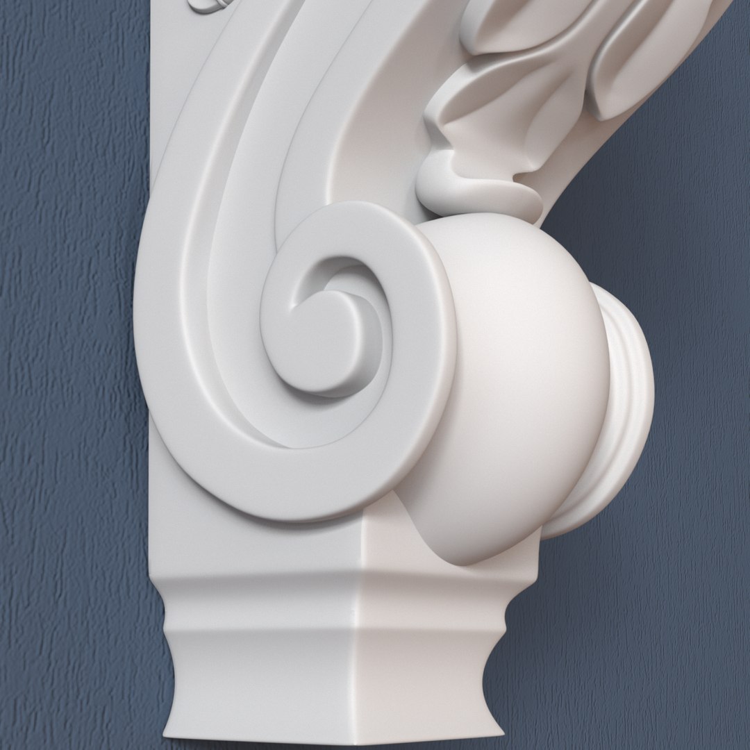 Corbel Decorative 3d Max