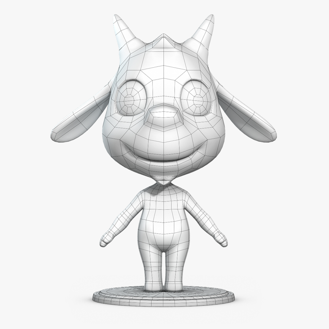 3D Cartoon Animation Character Model - TurboSquid 1642630