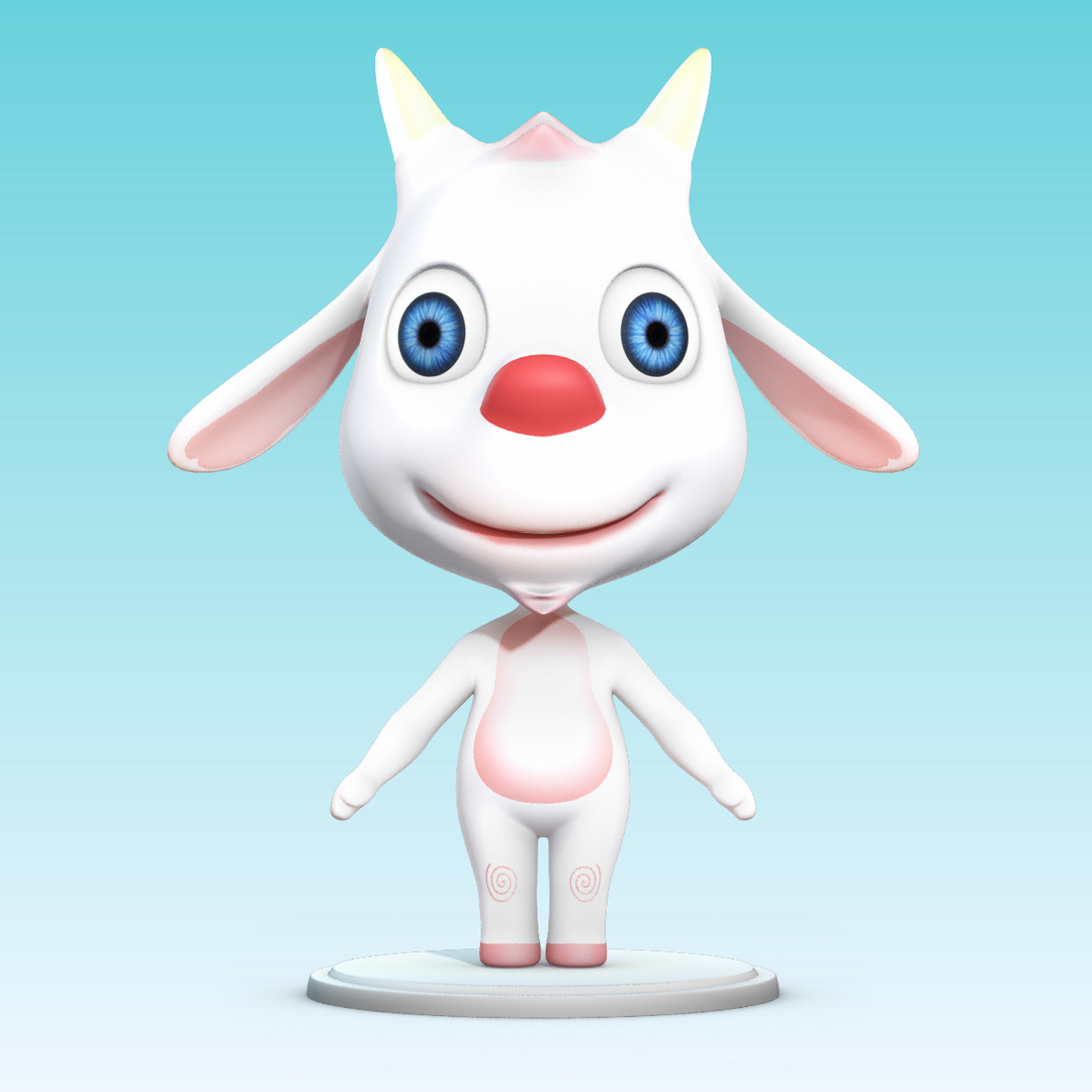 3D Cartoon Animation Character Model - TurboSquid 1642630