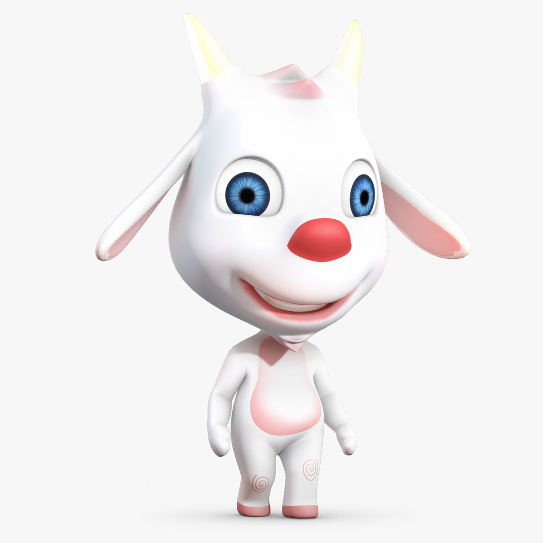 3D Cartoon Animation Character Model - TurboSquid 1642630