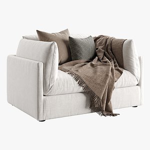 3D model Pacific Armchair