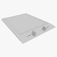 Miele CS 1327 teppanyaki - Low-poly Photorealistic PBR 3D model