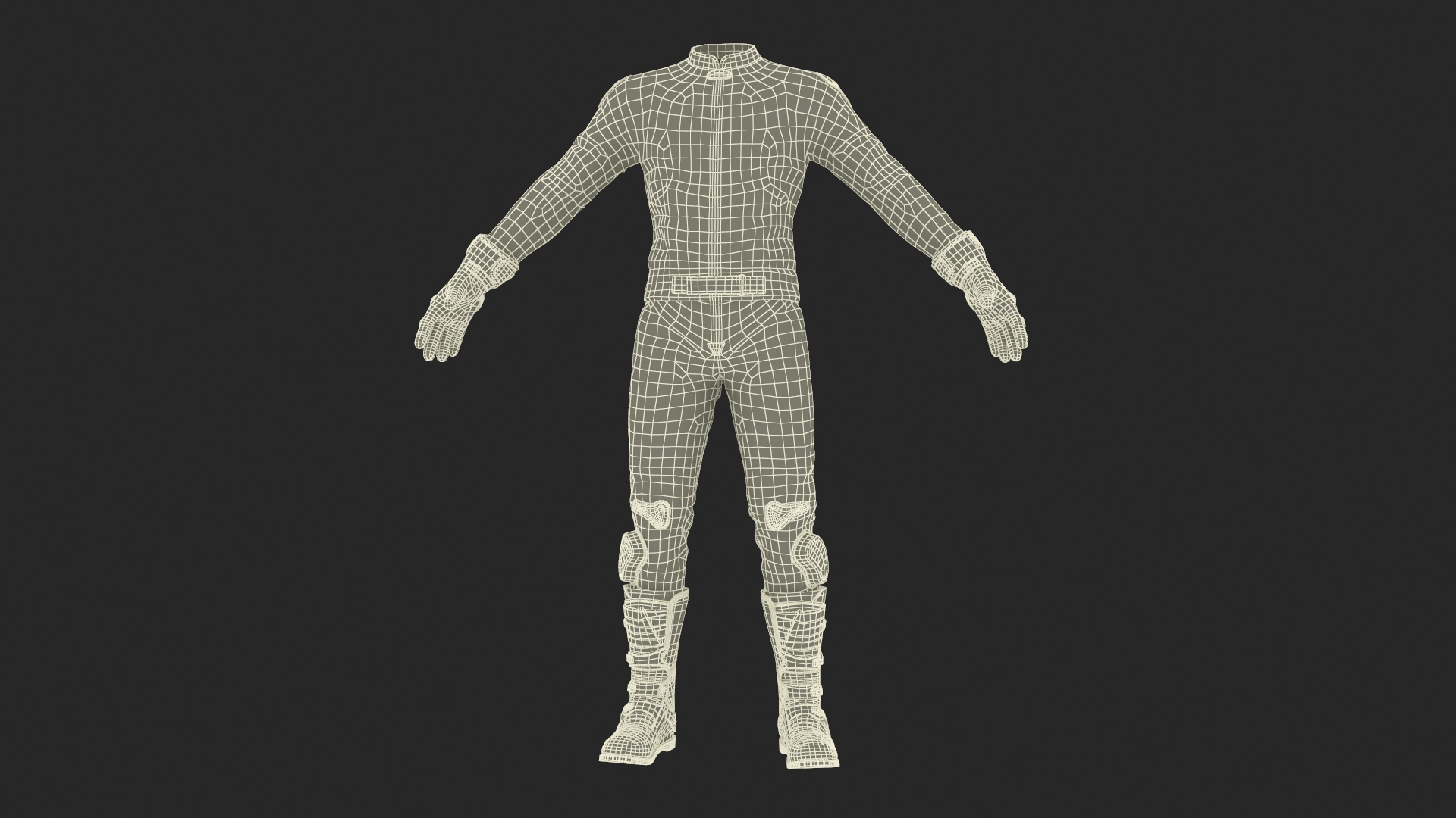 Honda Racing Suit Red 3D - TurboSquid 2235938