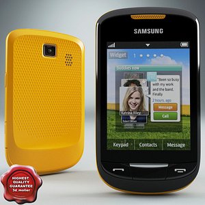 samsung s3850 corby ii 3d 3ds