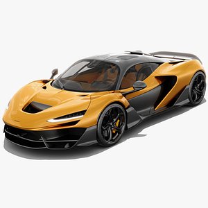 McLaren W1 2025 with interior