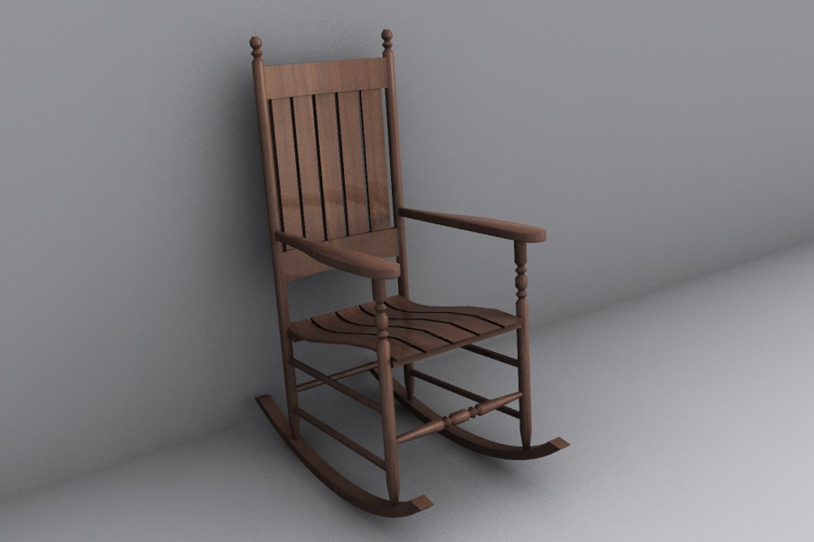 3d Model Rocking Chair