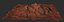 16k シームレス クレーターズ ヒル サーフェス 4 バリエーション