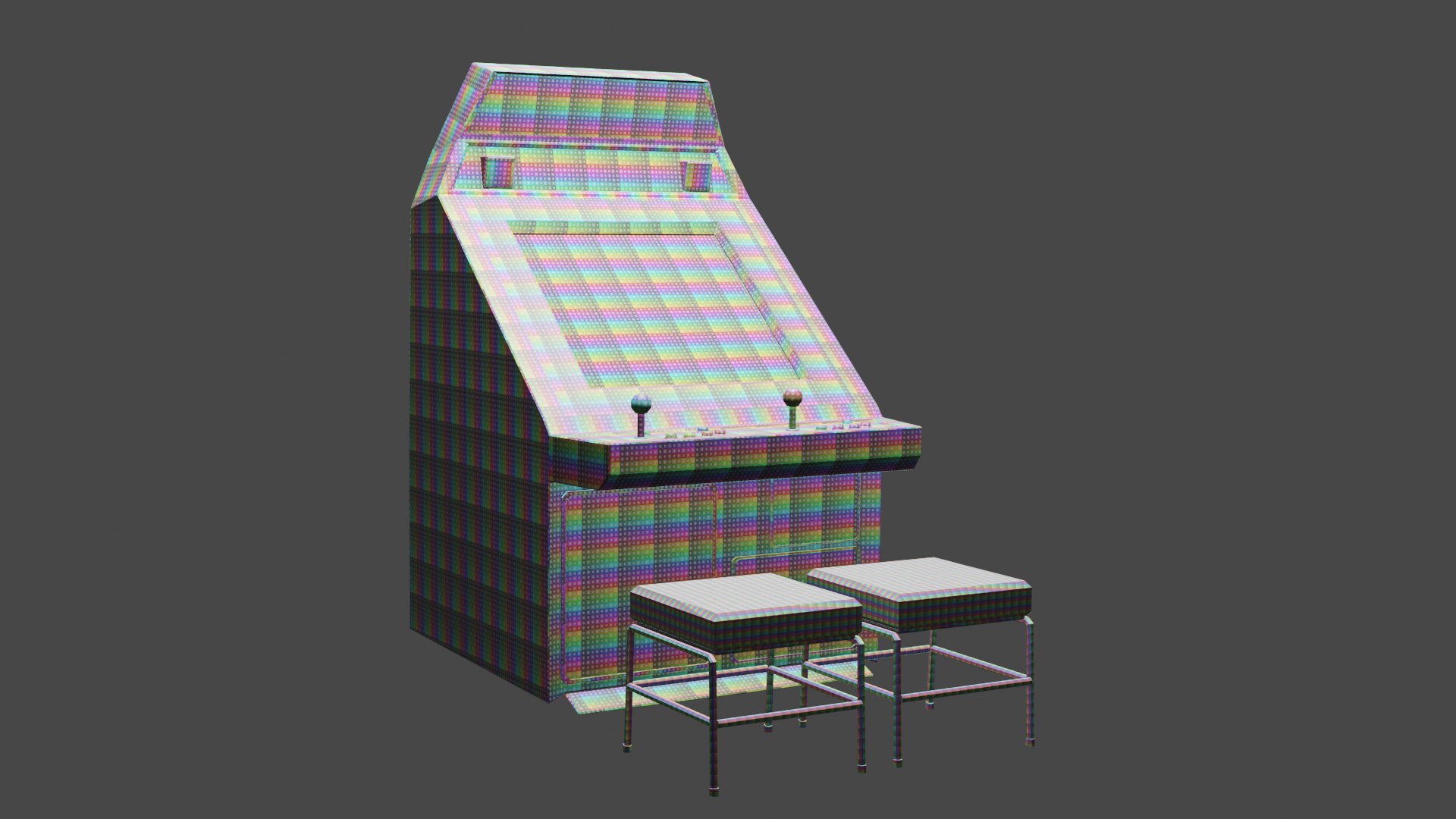 Arcade Game Machine 3D Model - TurboSquid 2390372